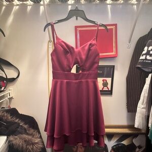a dress